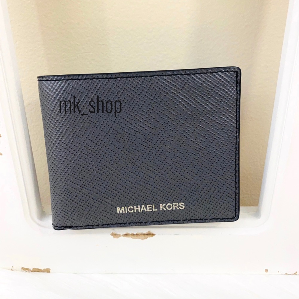 Michael Kors Harrison Slim Billfold Men’s Wallet - Picture 2 of 12
